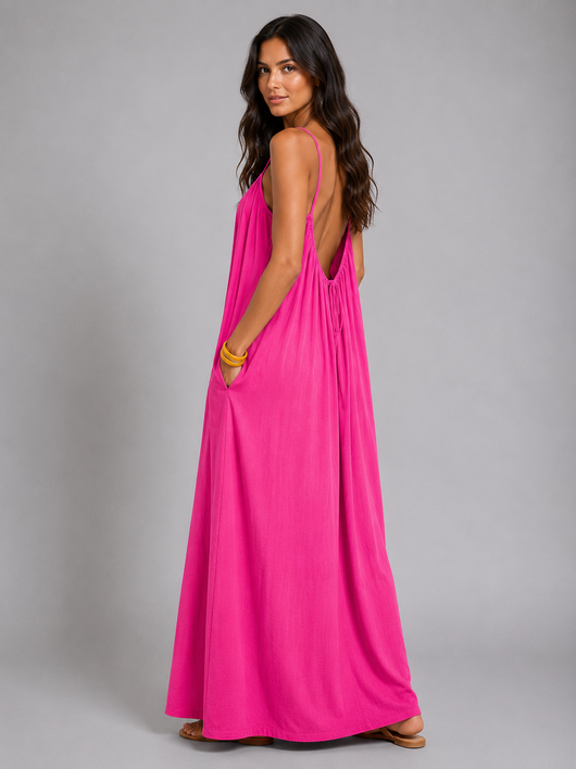 Cotton Cami Lounge Dress