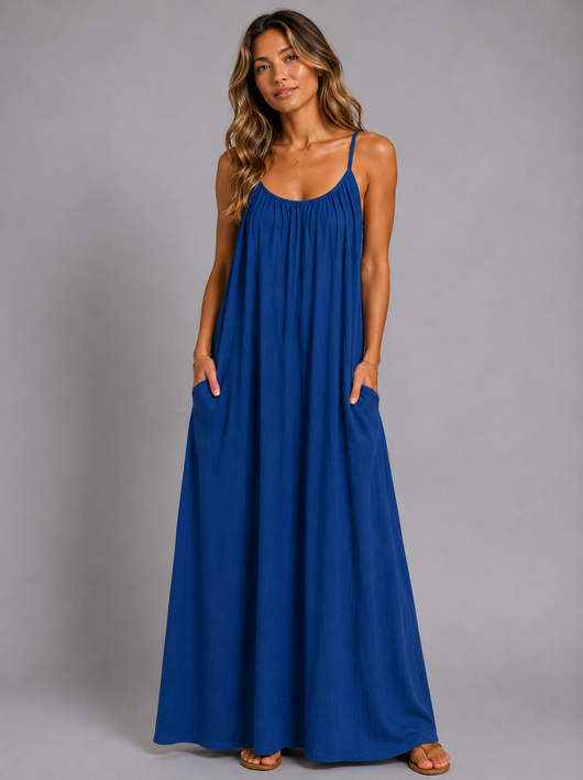 Cotton Cami Lounge Dress
