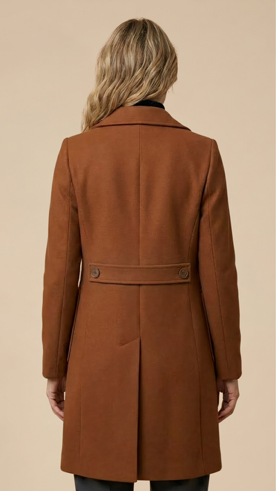 Mid-Long Lapel Coat